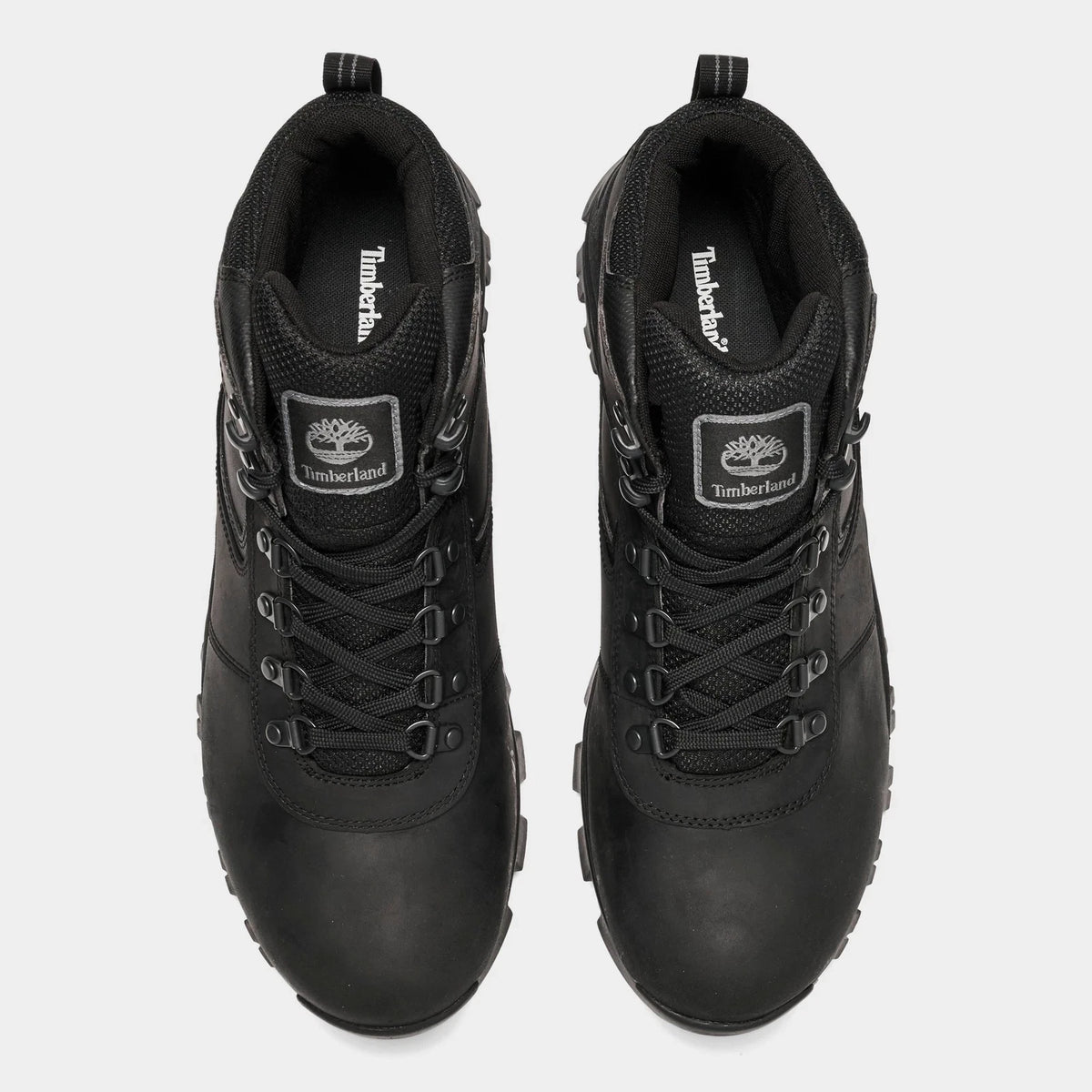 Men's Mid Waterproof Hiking Boots - Black