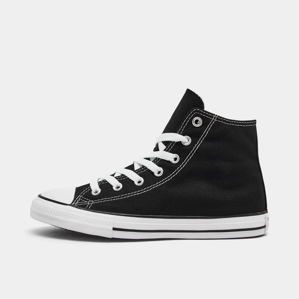 Little Kids' Canvas High Top Sneakers - Black
