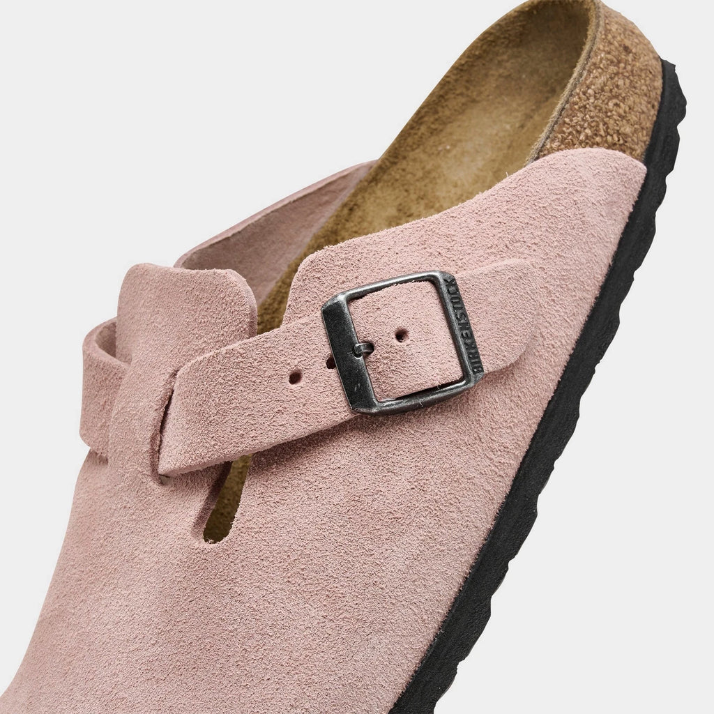 Women's Suede Slip-On Clogs