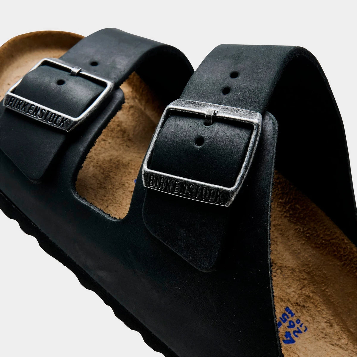 Men's Oiled Leather Two-Strap Sandals