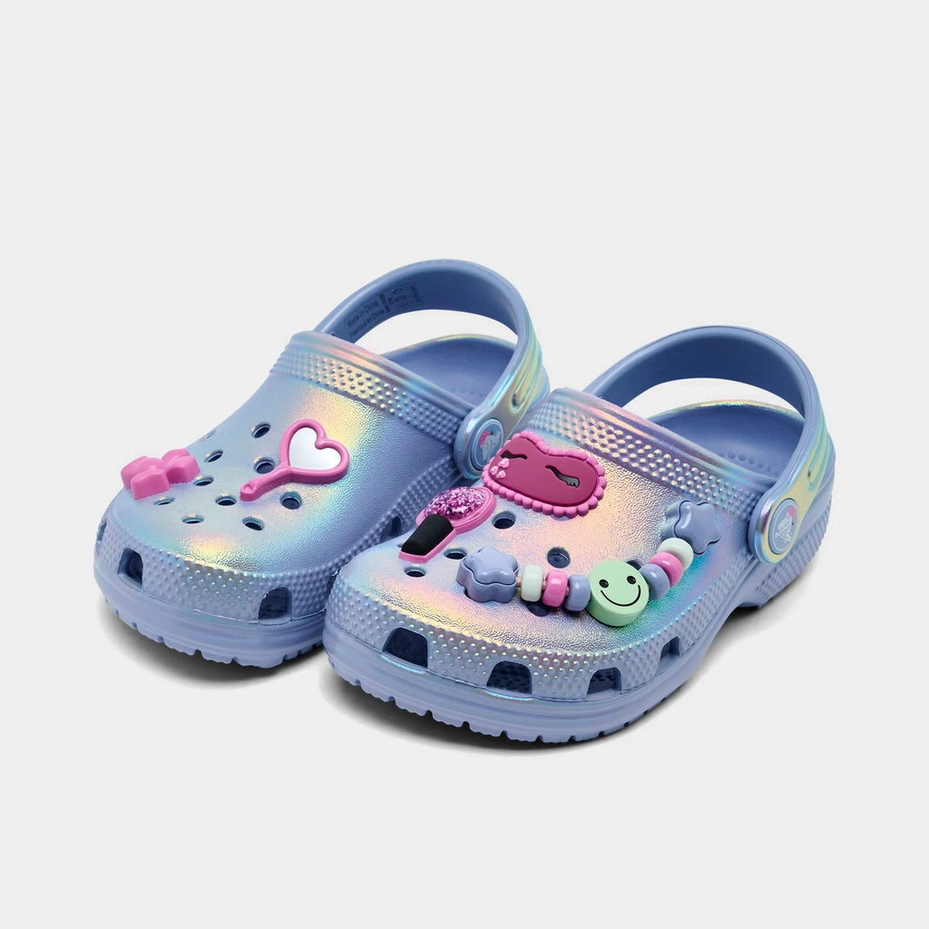 Toddler Glitter Glow Foam Clogs