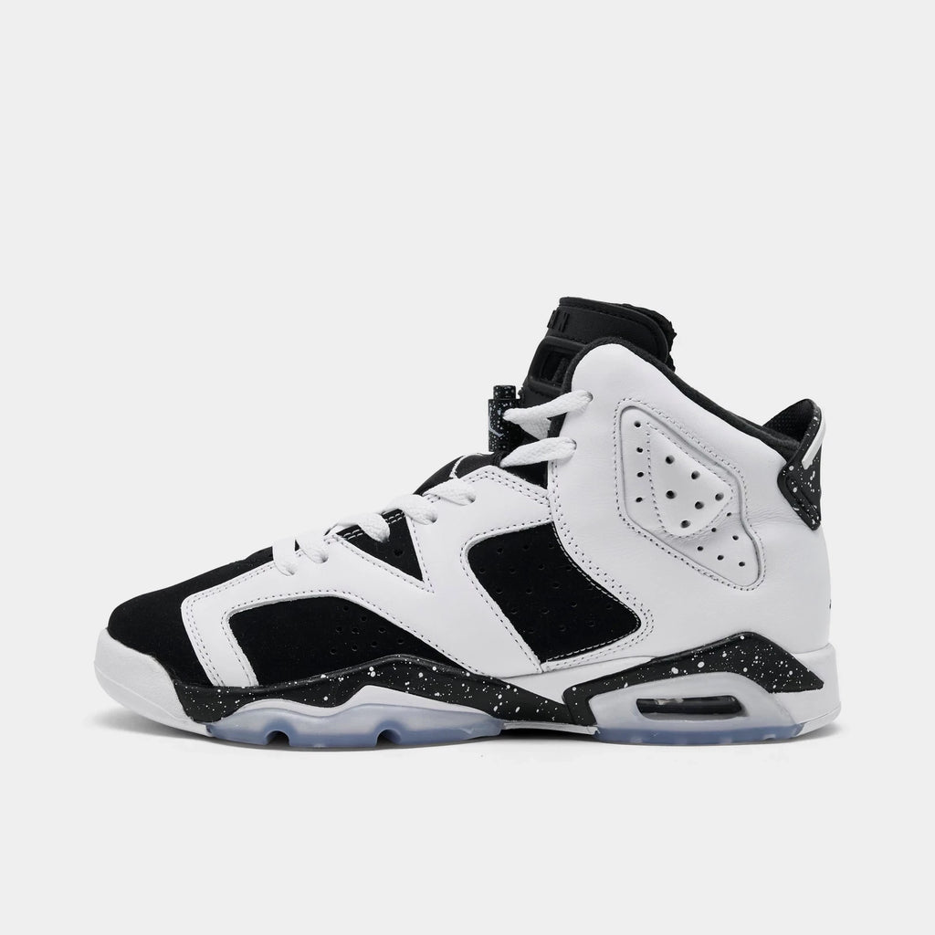 Big Kids' Mid-Top Leather Basketball Shoes