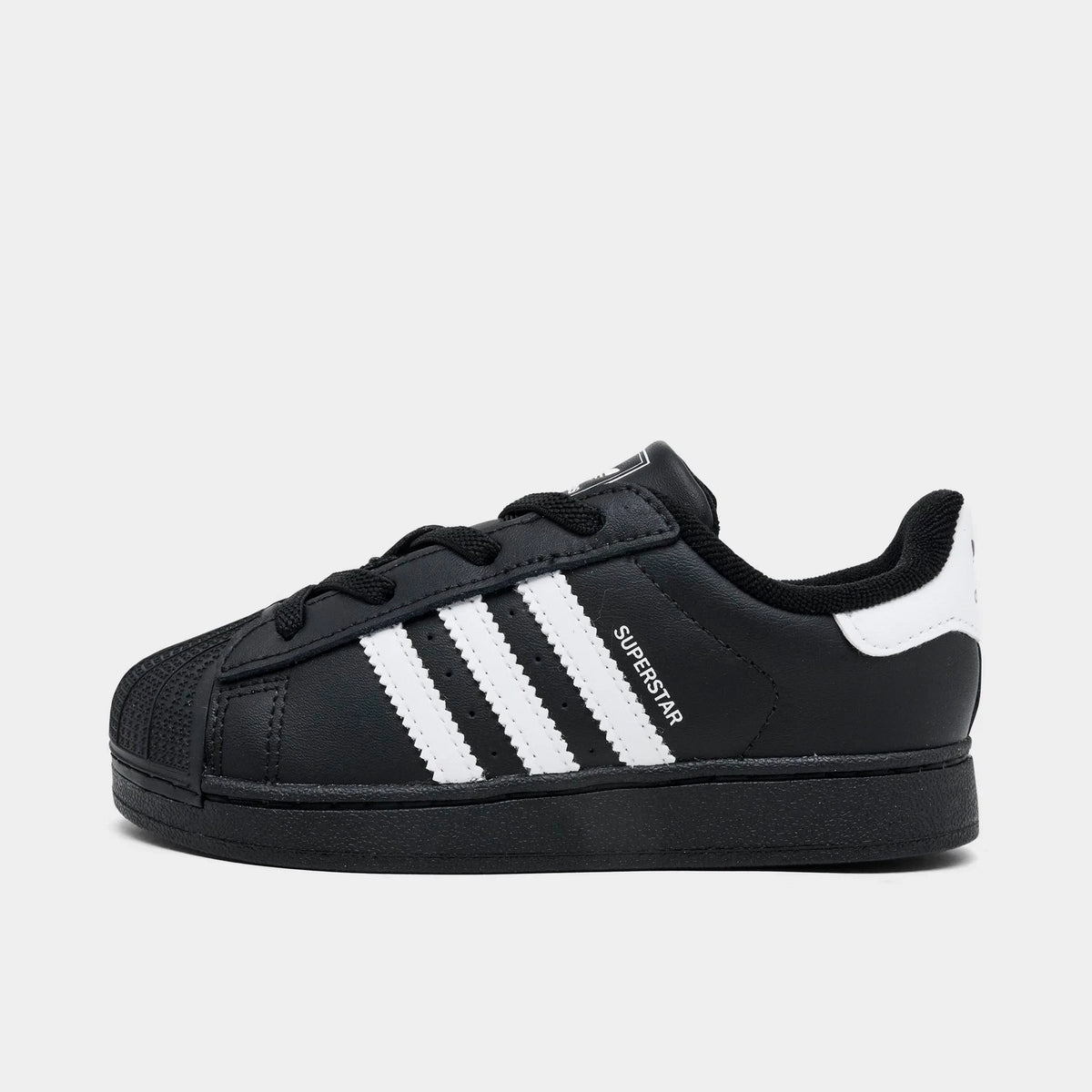 Toddler Leather Shell Toe Sneaker - Black