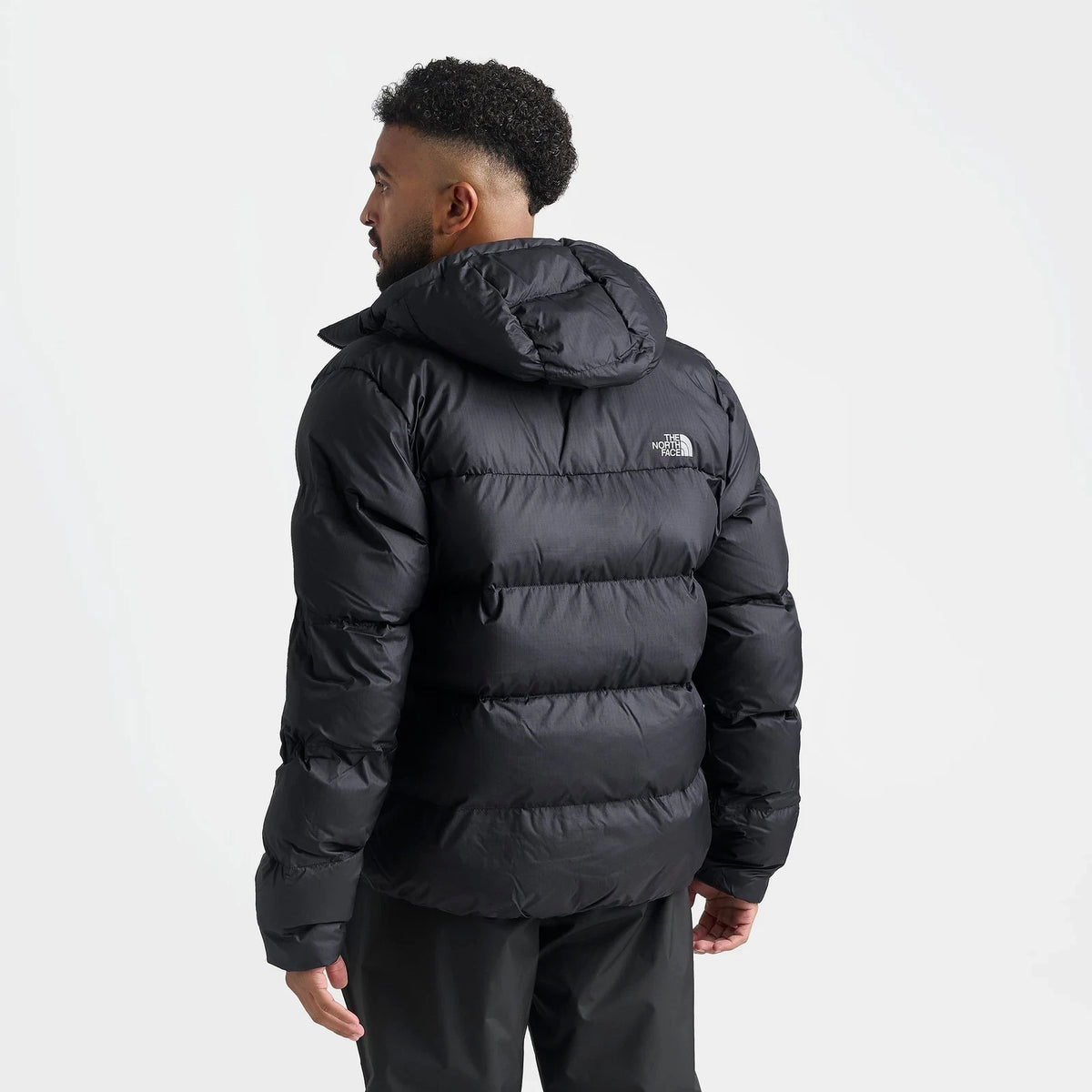 Men's Insulated Hooded Jacket - Black