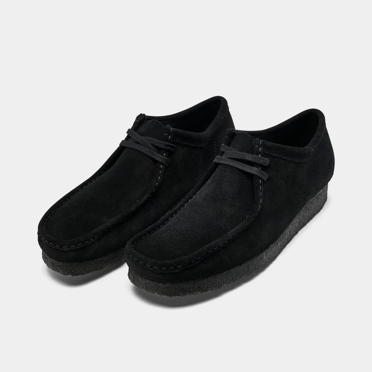 Men's Suede Moccasin Casual Shoes - Black