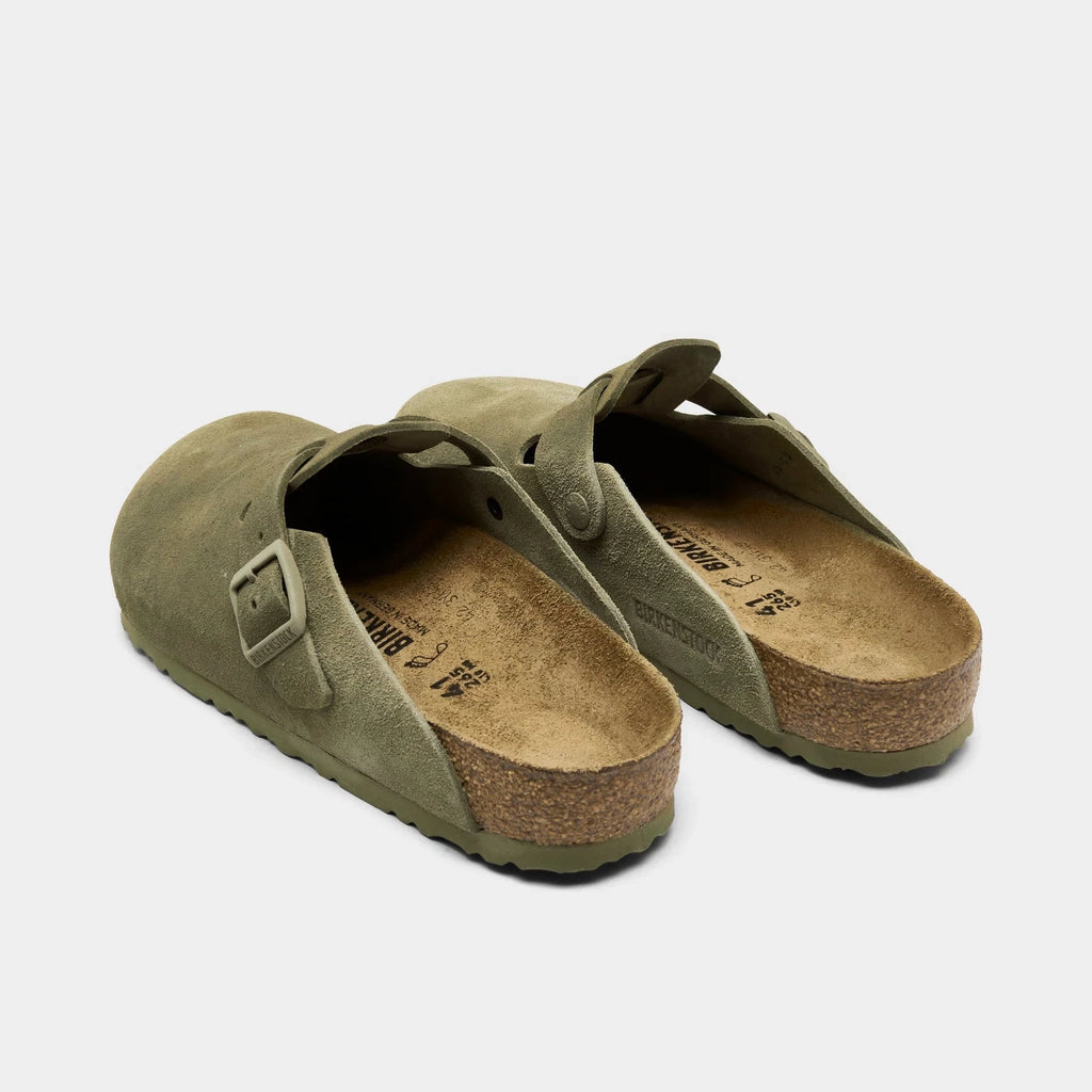 Men's Suede Slip-On Clogs