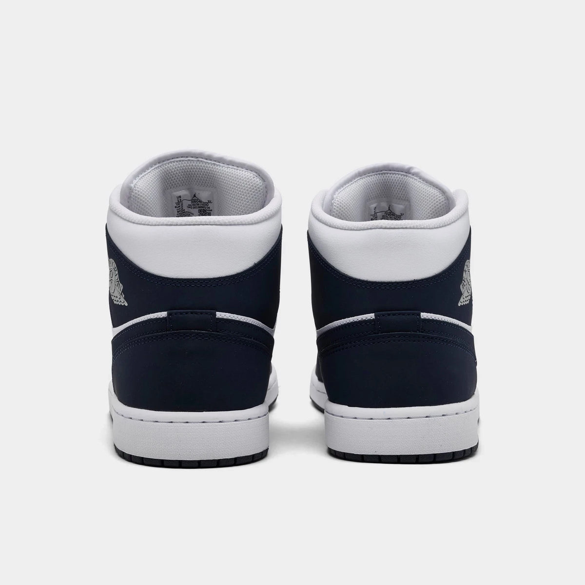 Men's Leather Mid-Top Casual Sneakers