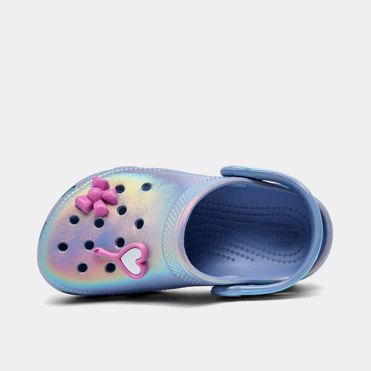 Toddler Glitter Glow Foam Clogs