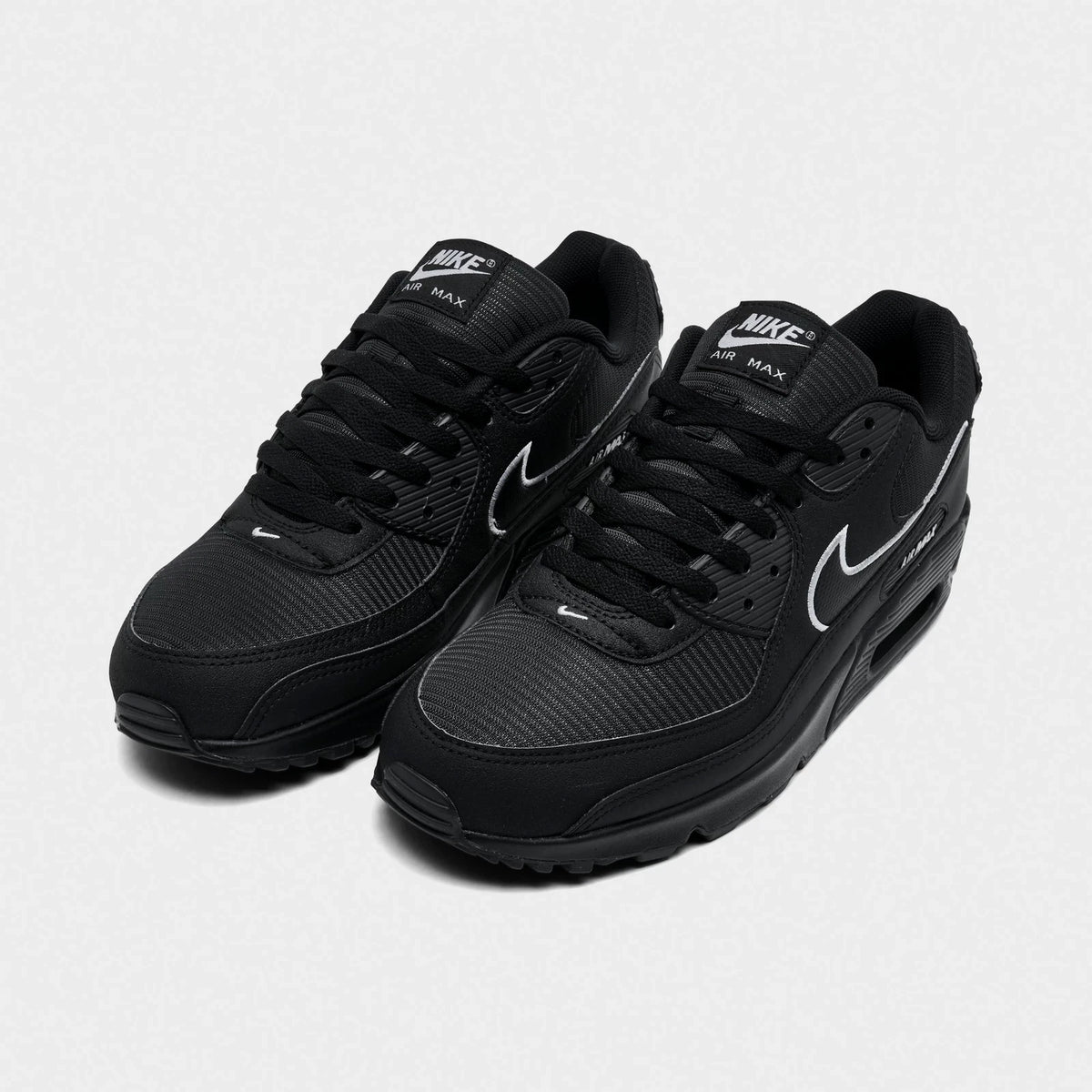 Men's Retro Casual Sneakers - Black