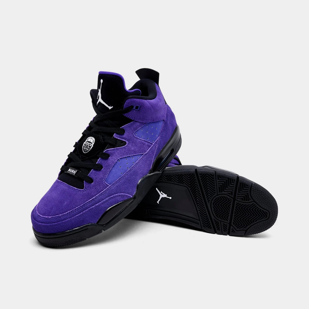Men's Leather And Mesh Low-Top Sneakers