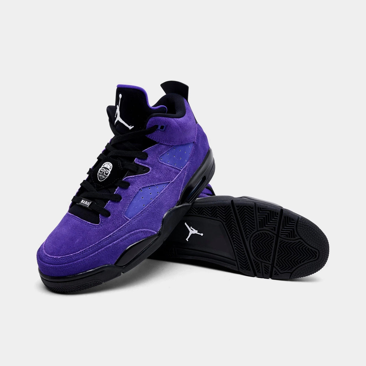 Men's Leather And Mesh Low-Top Sneakers