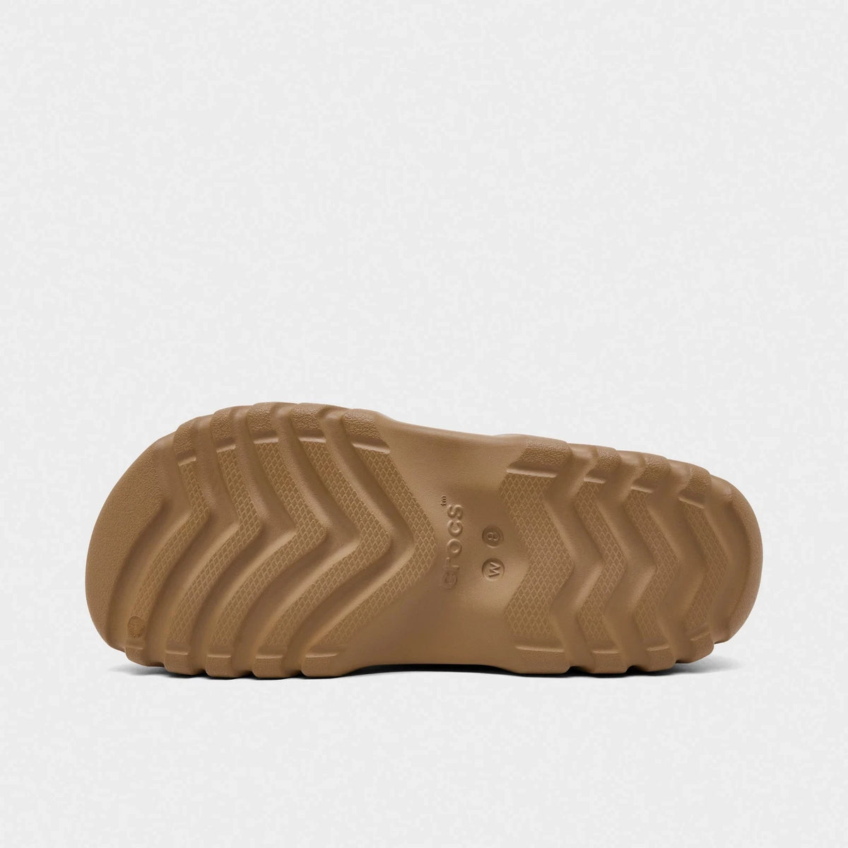 Suede Platform Mule - Tan