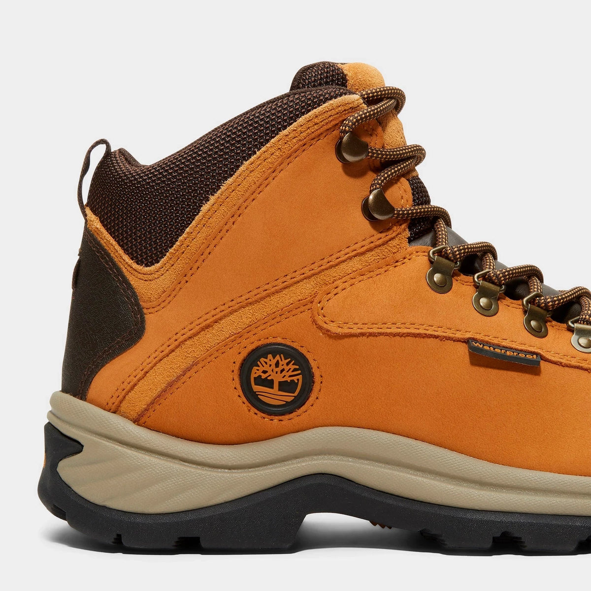 Men's Mid Waterproof Hiking Boots - Wheat