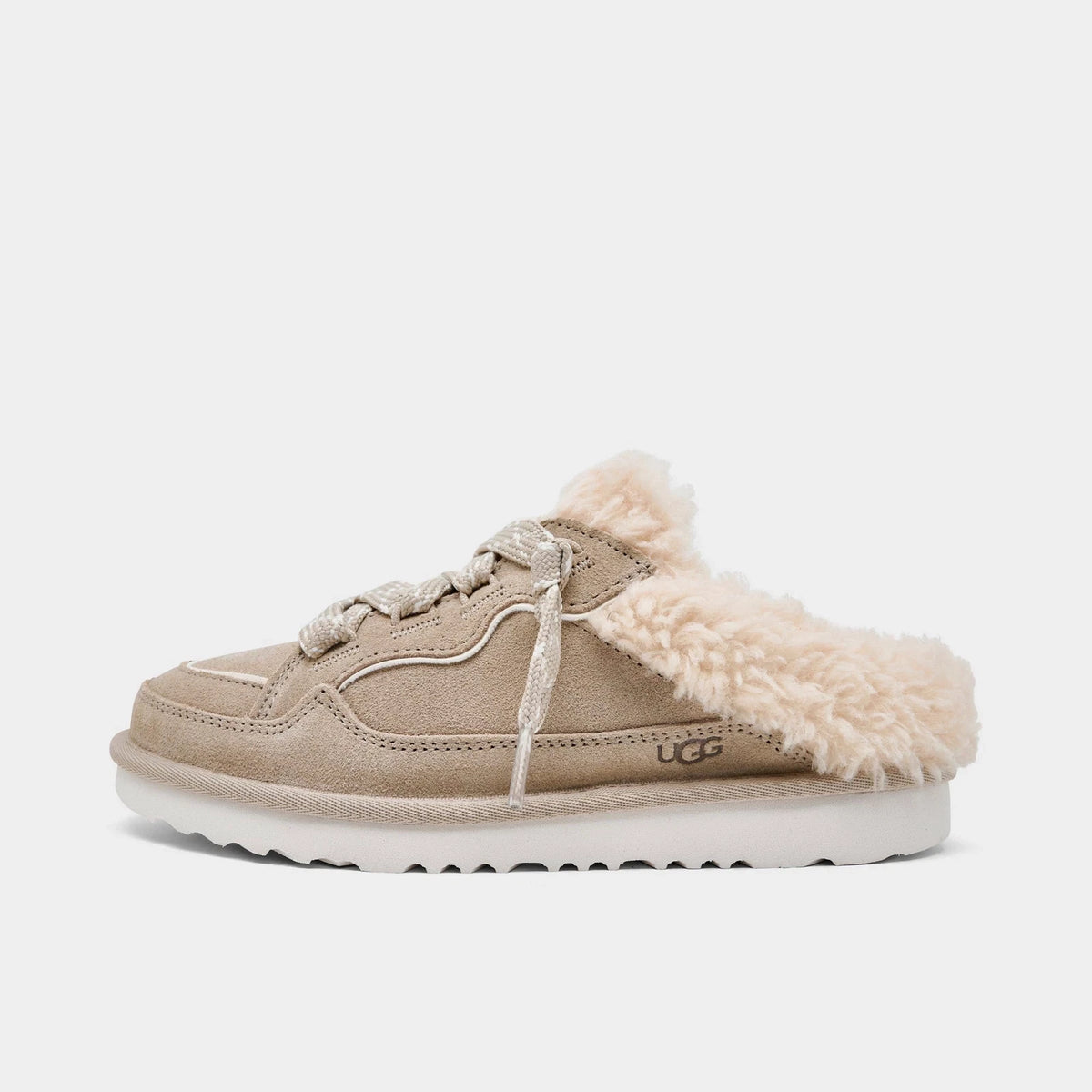 Girls' Suede Mule Sneakers