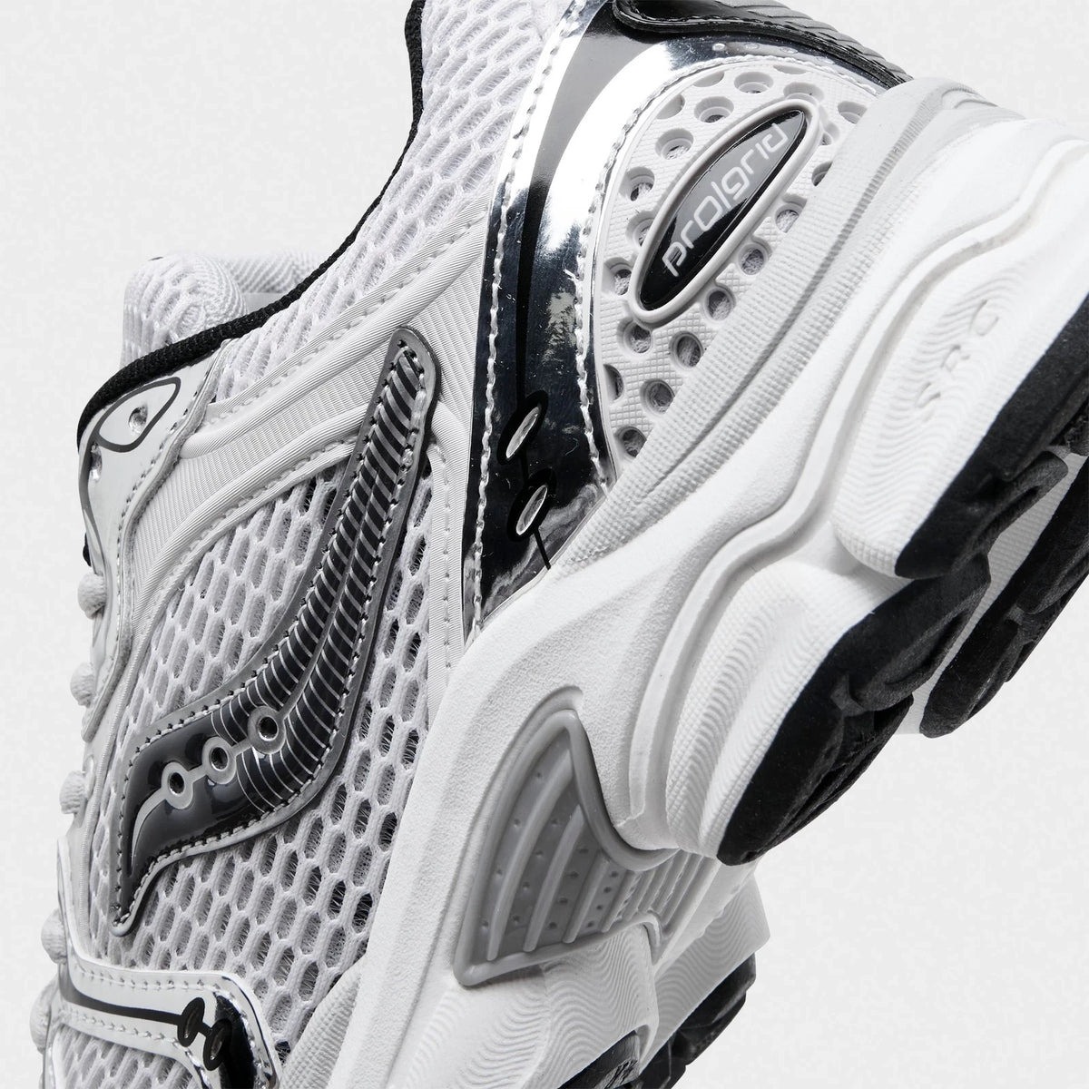 Big Kids' Mesh And Leather Sneakers