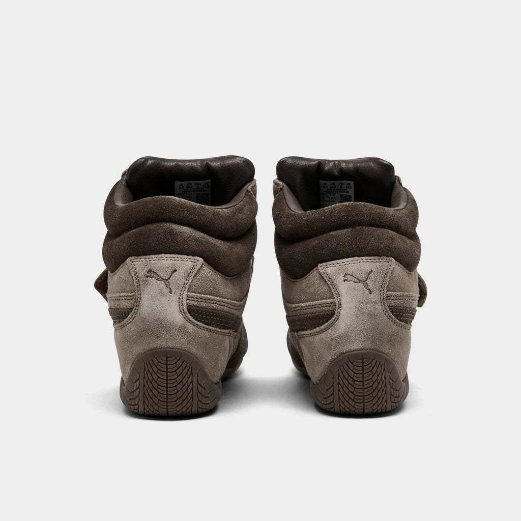 Women's Hidden Wedge Sneakers - Brown