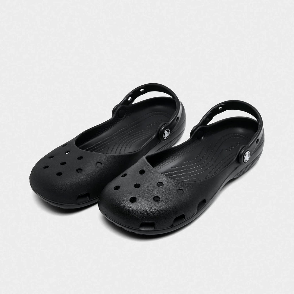 Women's Ballet-Style Foam Clogs - Black