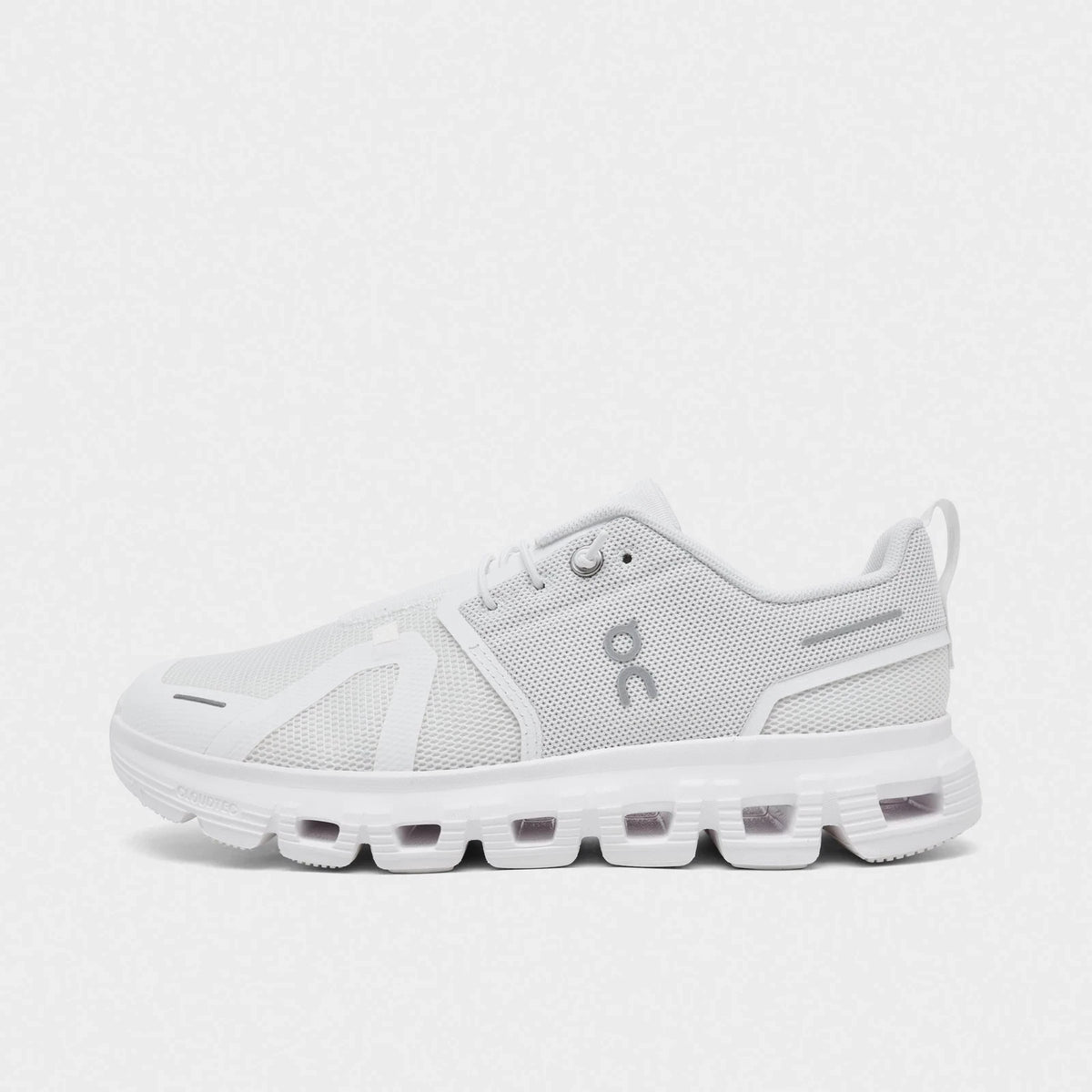 Kids' Mesh Lace-Up Casual Sneaker - White