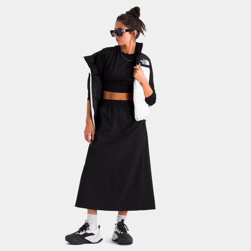 Women's Down Full-Zip Hooded Vest
