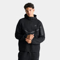 Men's Full-Zip Fleece Hoodie - Black