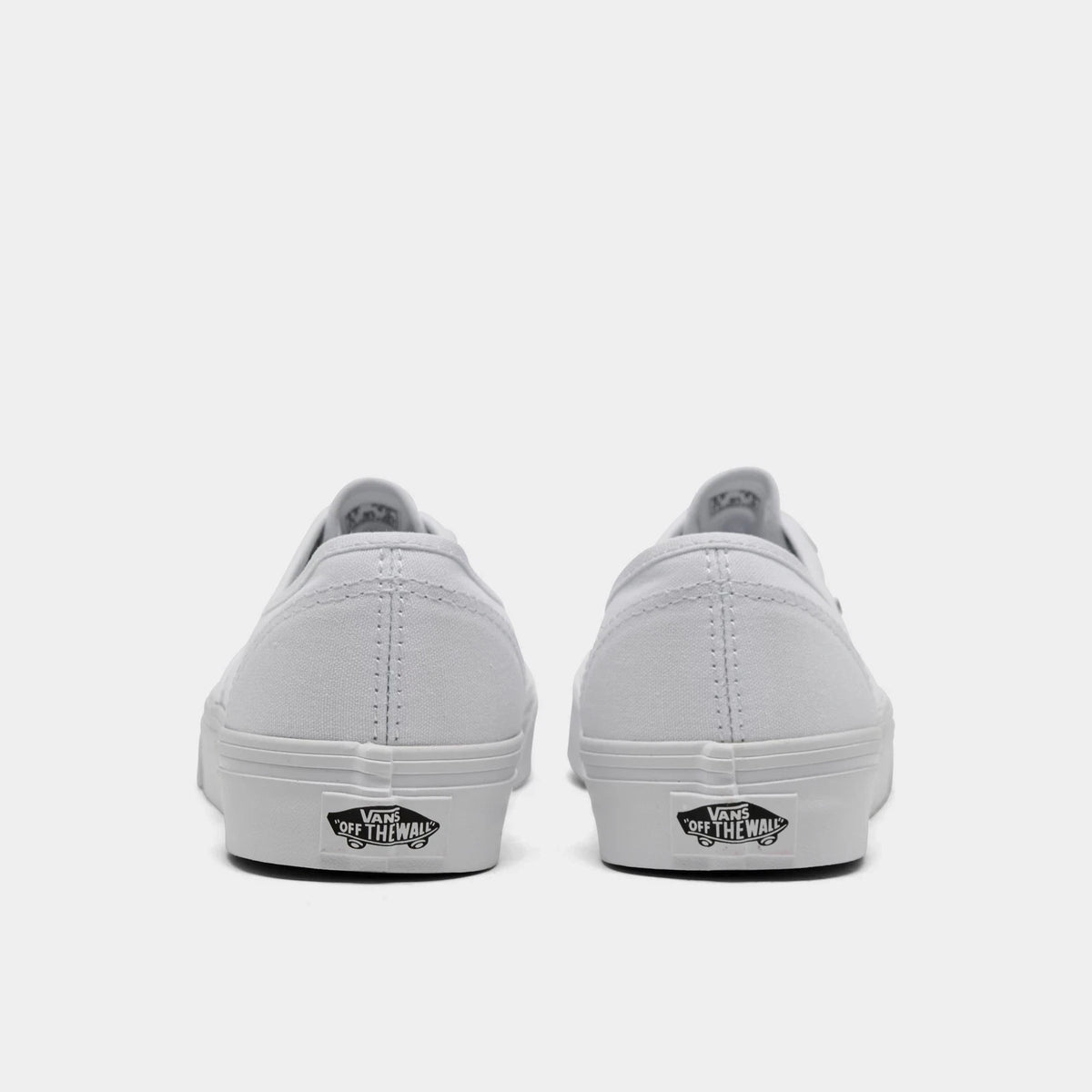 Canvas Low-Top Lace-Up Sneaker - White