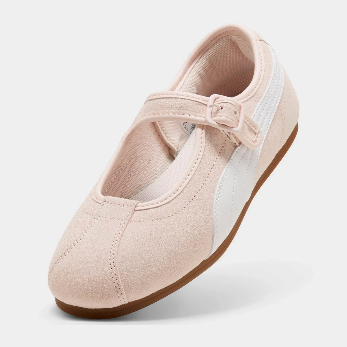 Women's Napped Leather Mary Jane Sneakers