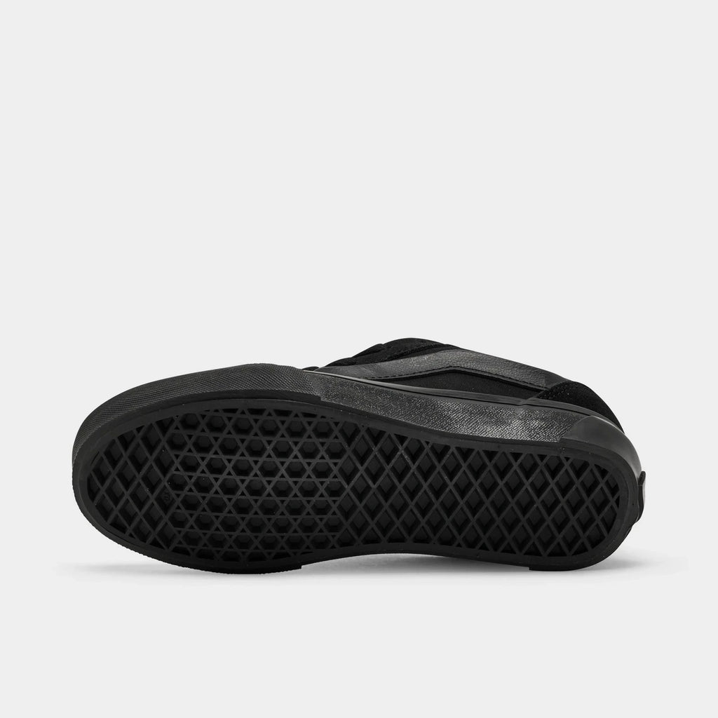 Kids' Puffy Suede Skate Sneakers - Black