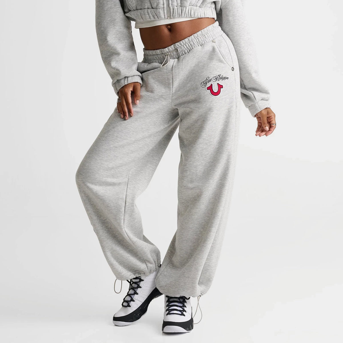 Women's Wide-Leg Fleece Sweatpants