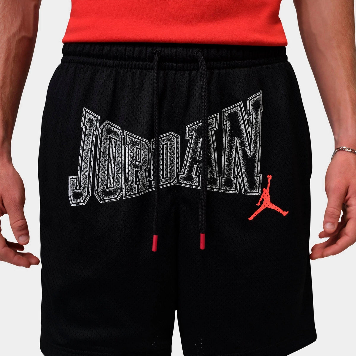 Men's 7-Inch Moisture-Wicking Mesh Shorts - Black