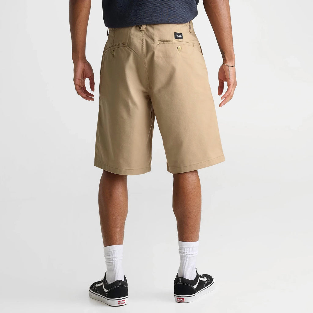 Men's Relaxed Stretch Chino Shorts - Black