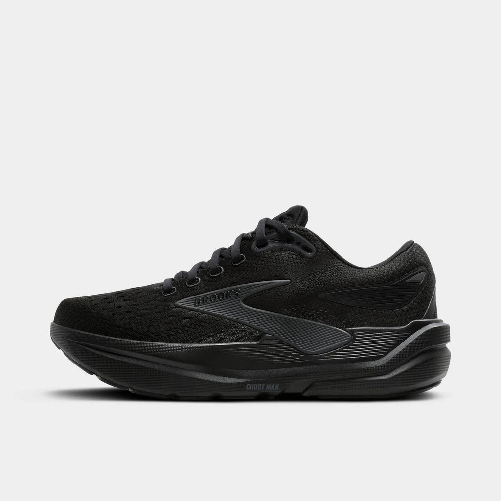 Men's Max-Cushion Road Running Shoes - Black