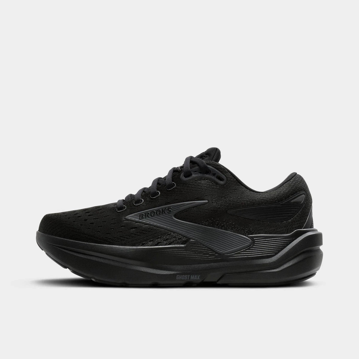 Men's Max-Cushion Road Running Shoes - Black