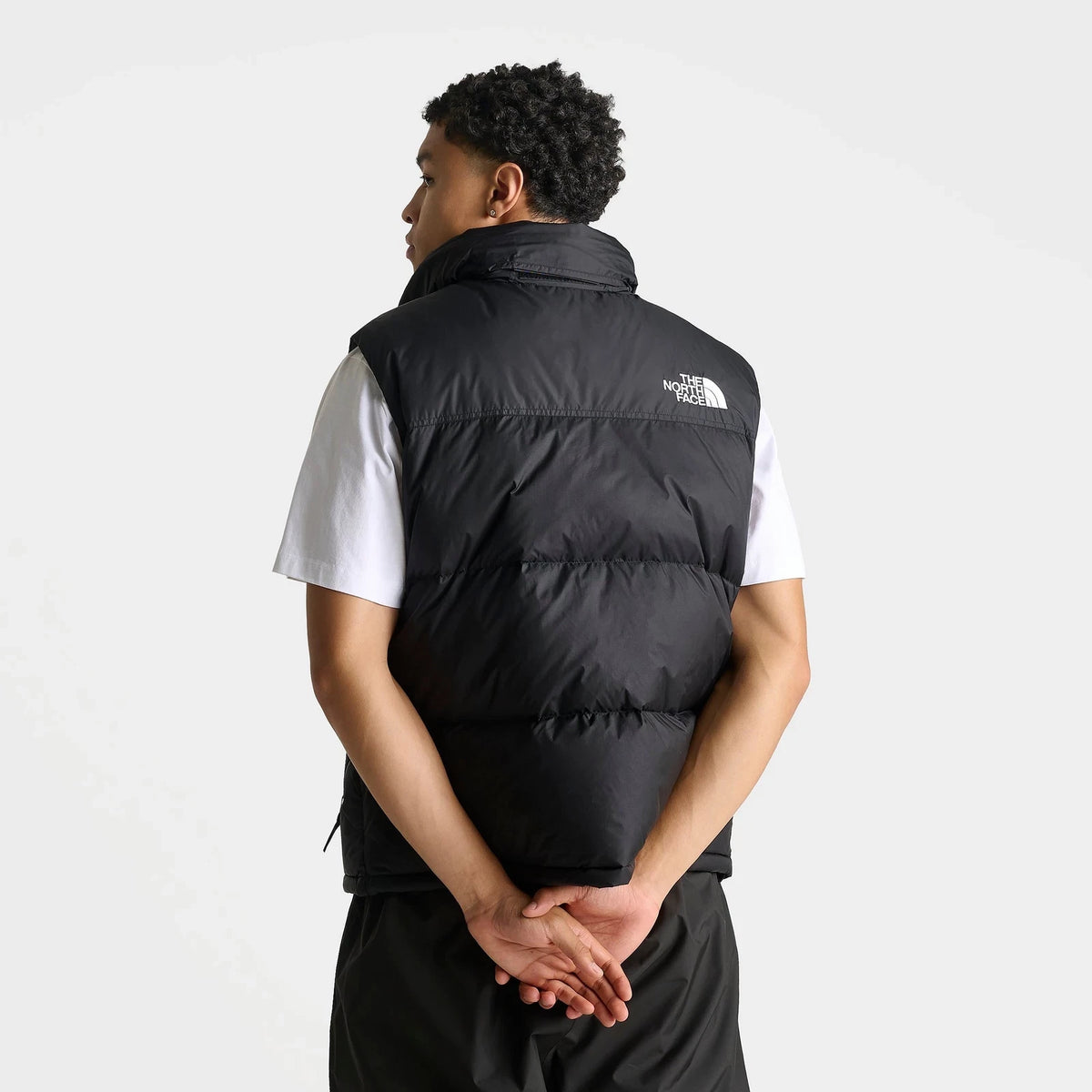Men's Down Puffer Vest - Black
