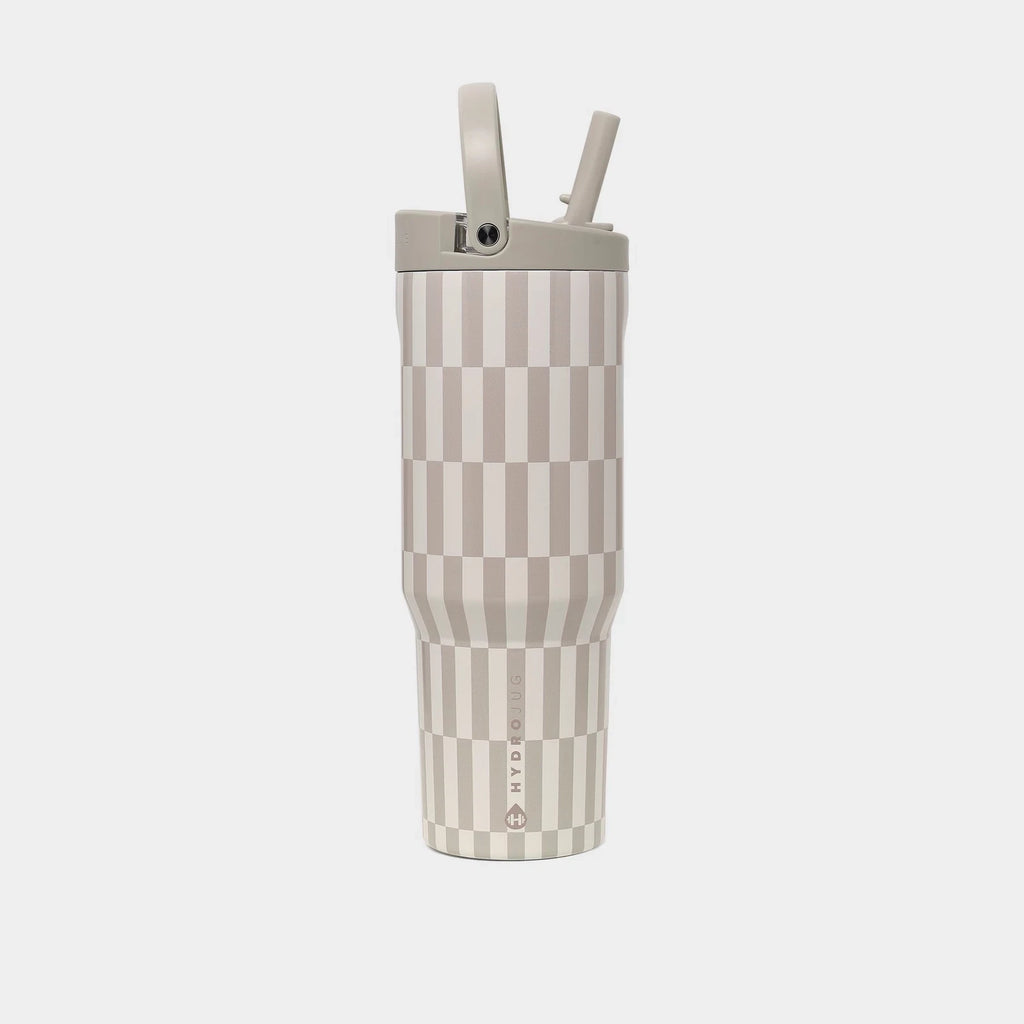 40 oz Insulated Flip Straw Water Bottle