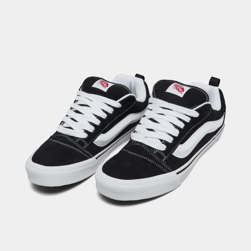 Men's Puffy Suede Skate Sneakers - Black
