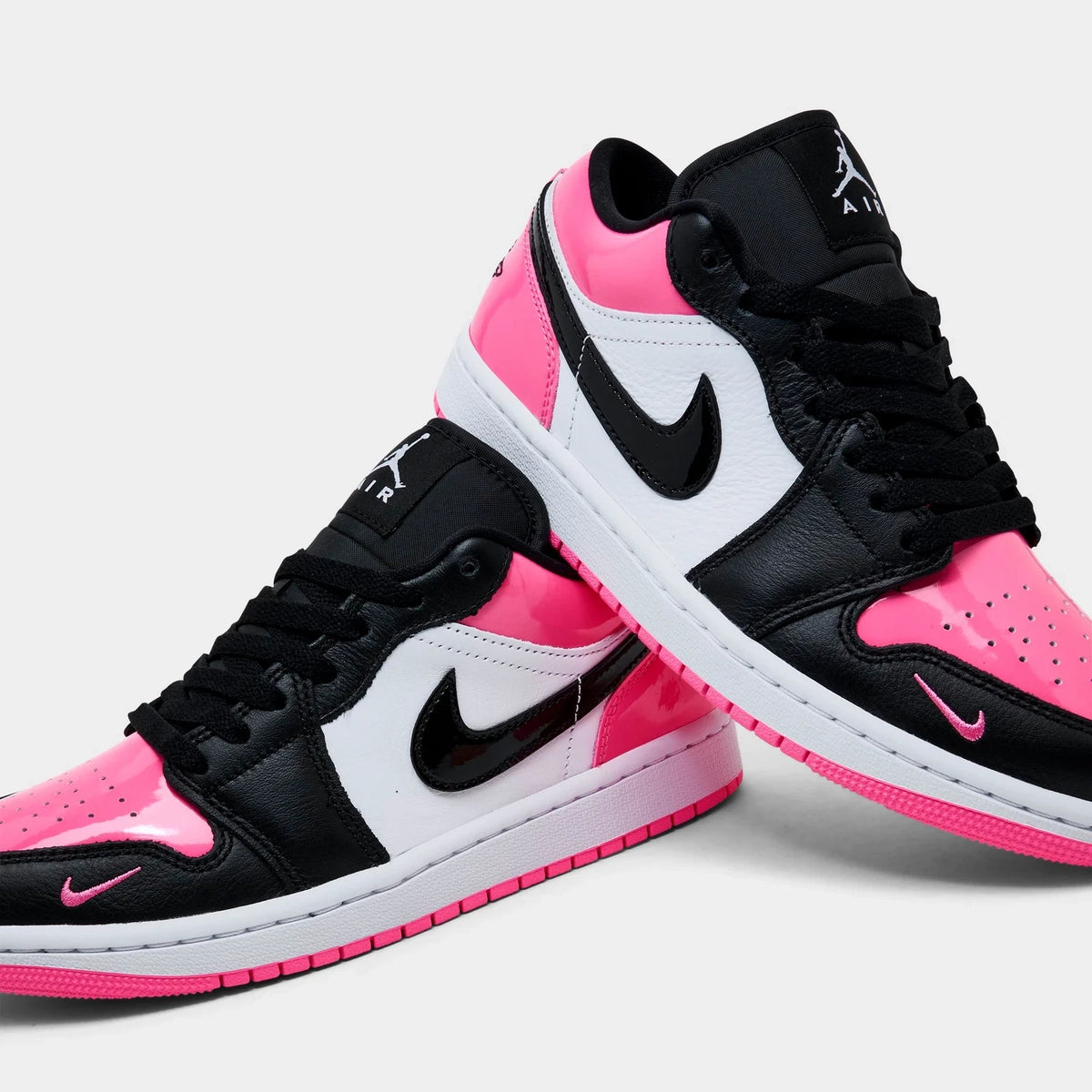 Women's Patent Leather Low-Top Sneakers