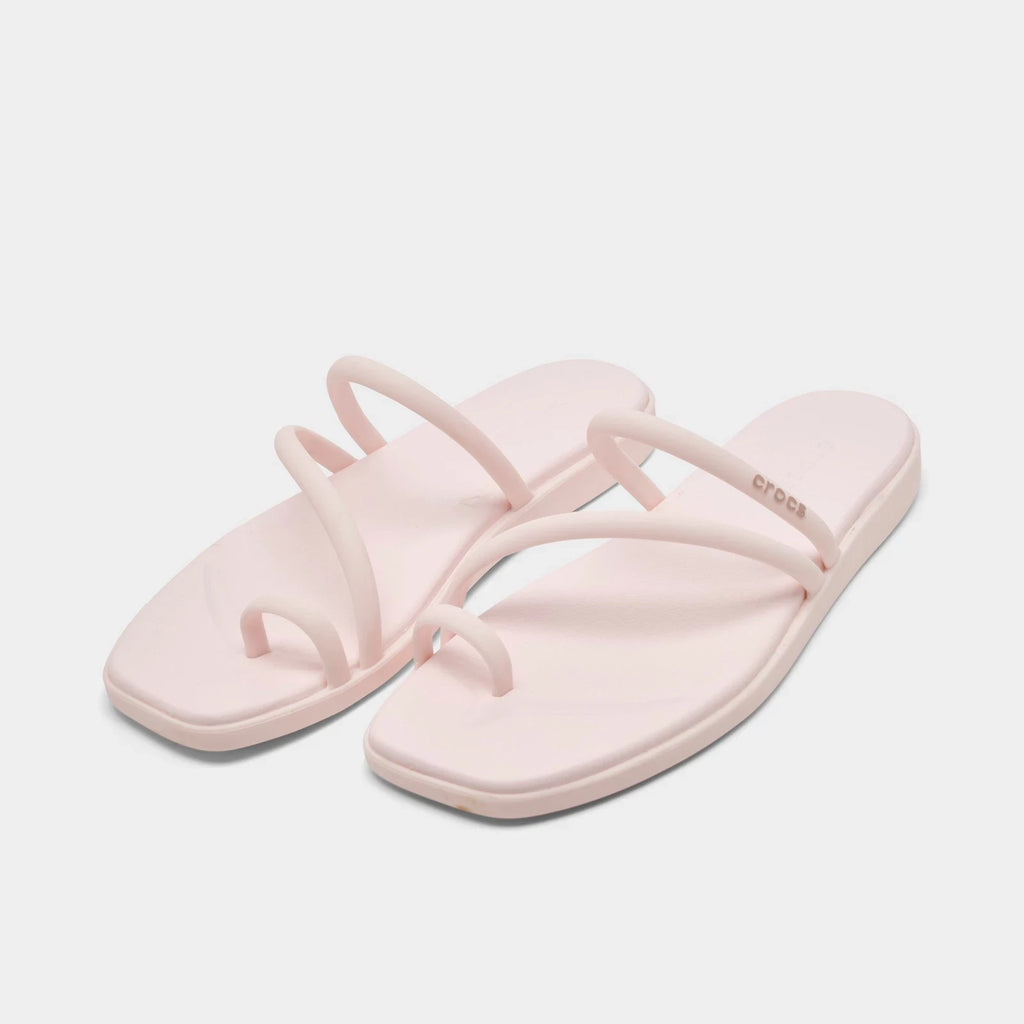 Square Toe Loop Sandal - Yellow