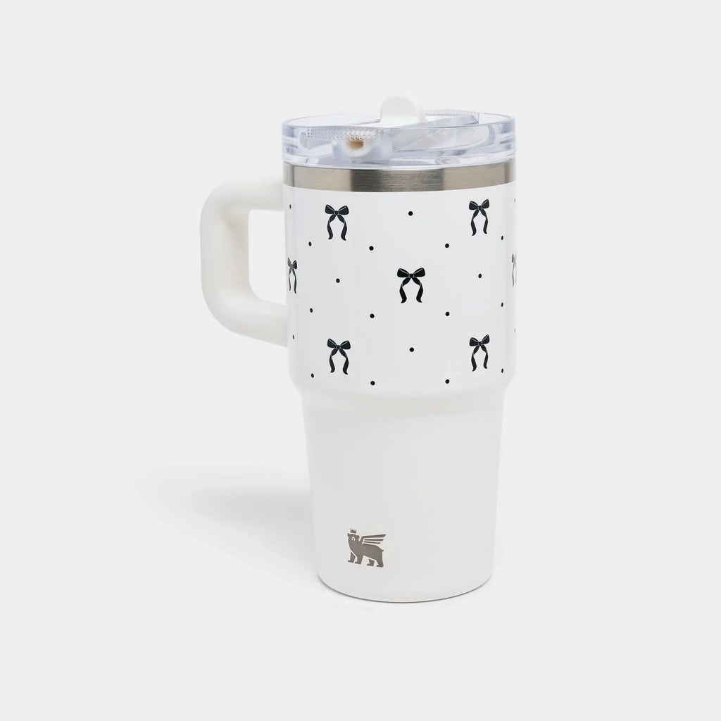 20 Oz Insulated Flip Straw Tumbler