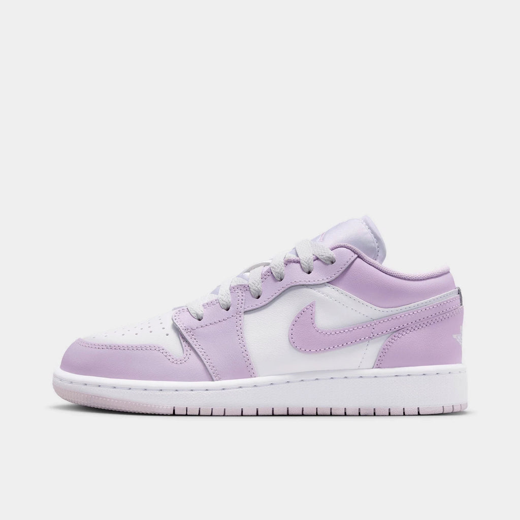 Big Kids' Leather Low Top Sneakers