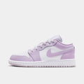 Big Kids' Leather Low Top Sneakers