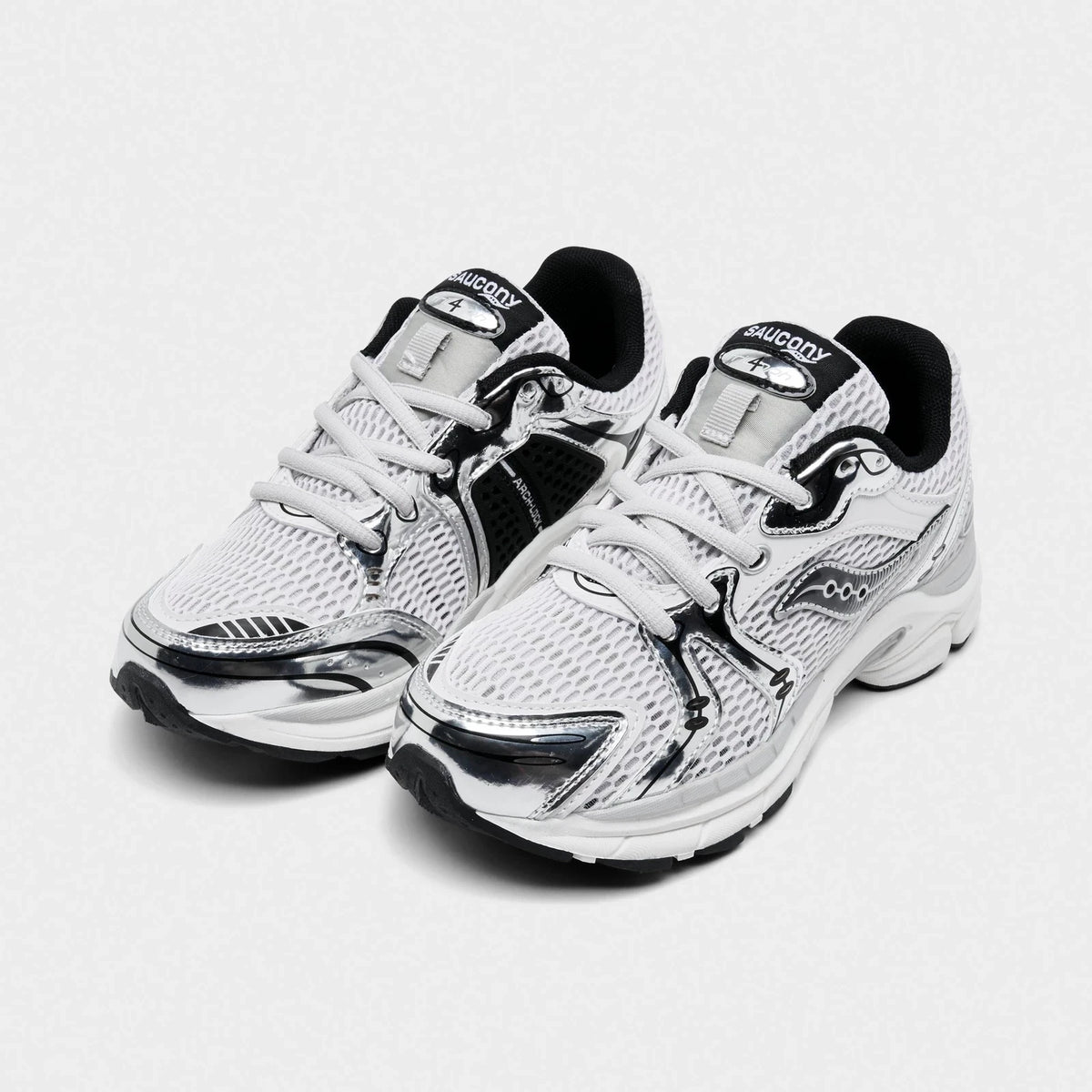 Little Kids' Mesh And Leather Sneakers