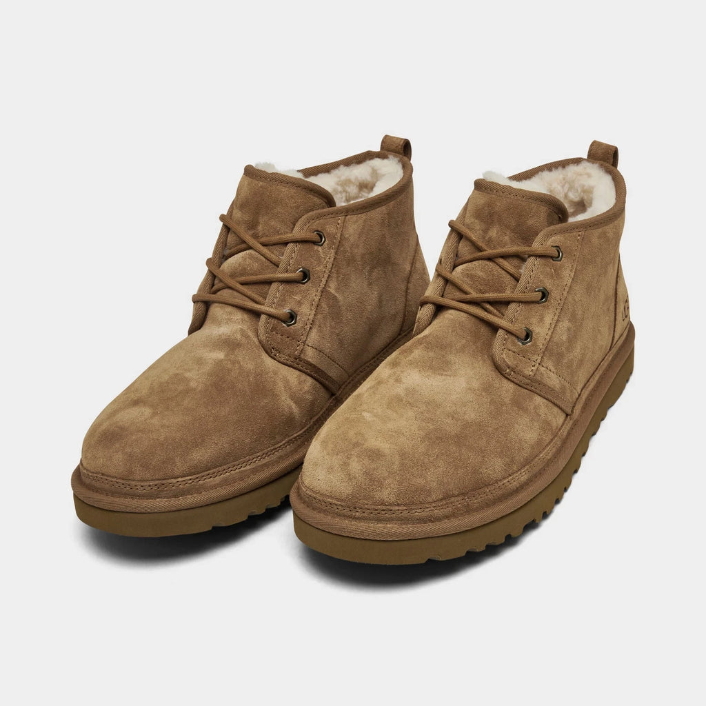 Men's Suede Lace-Up Chukka Boots - Chestnut