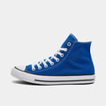 Women's Canvas High Top Sneakers - Blue