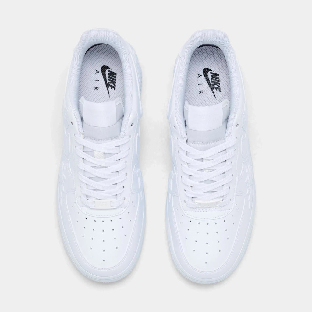 Women's Rose Embossed Low Top Sneakers