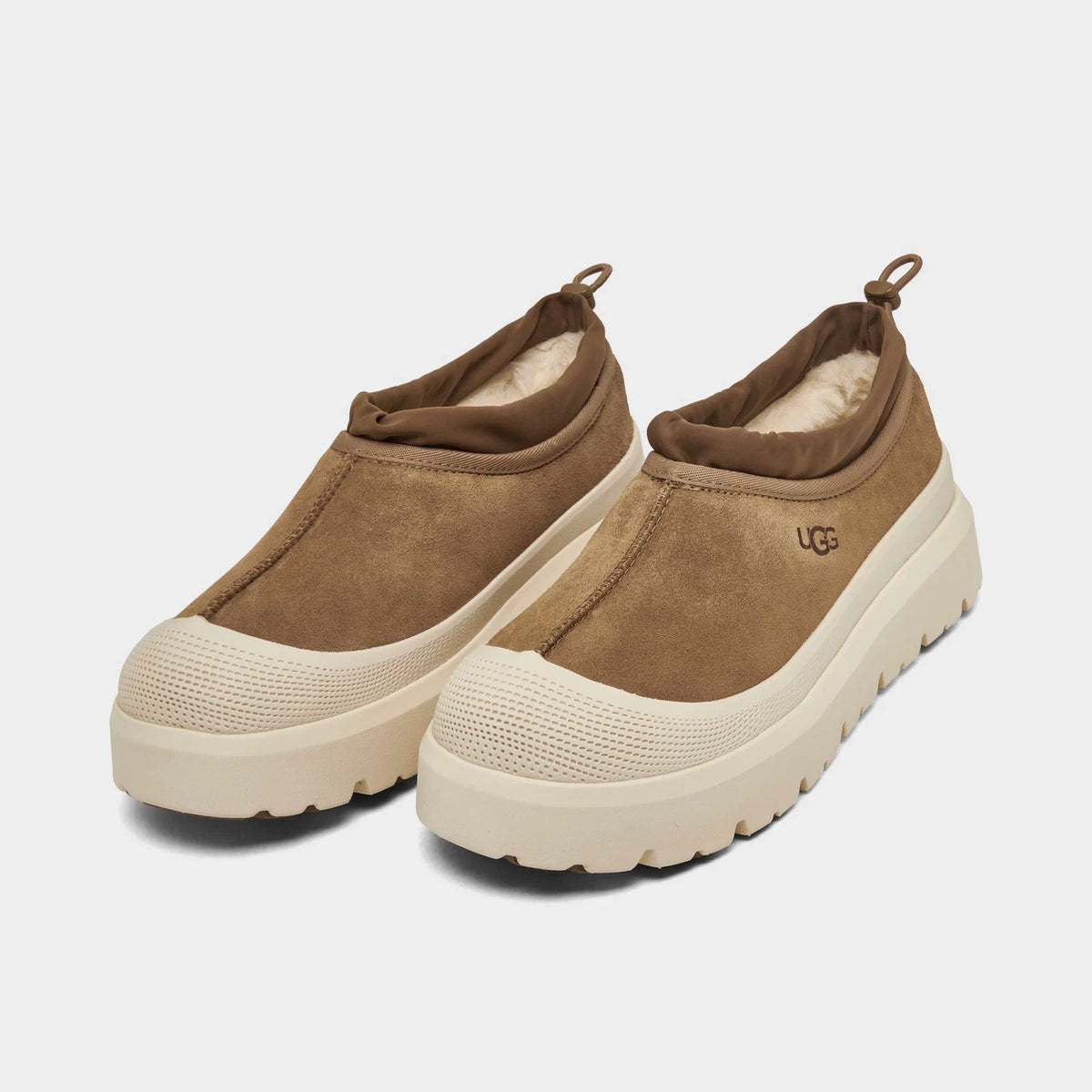 Men's Waterproof Suede Slip-On Slipper