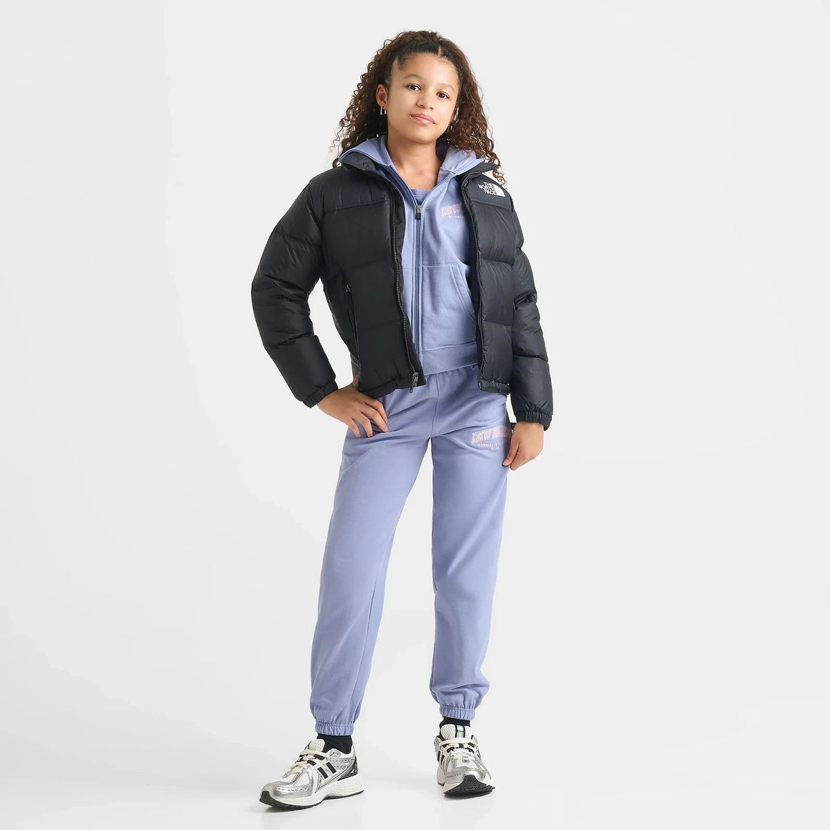 Kids' Down Puffer Jacket - Black