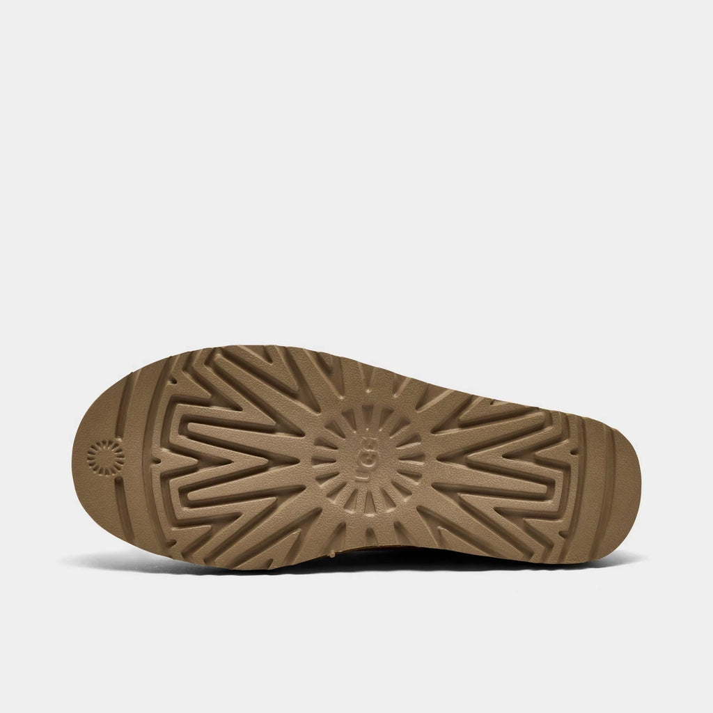 Women's Suede Micro Boots - Chestnut