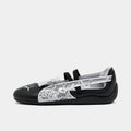 Women's Leather Ballet-Inspired Sneakers