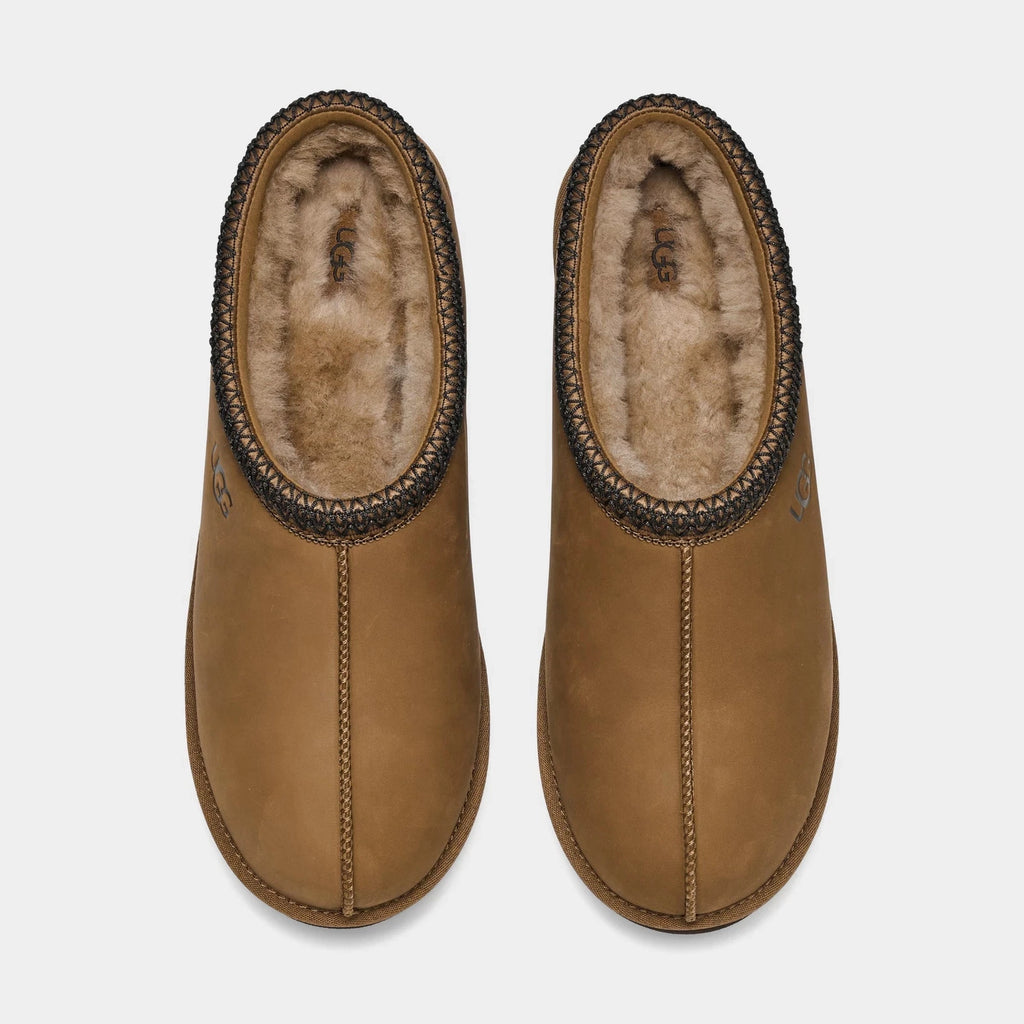 Men's Nubuck Backless Slip-On Slipper