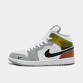 Men's Leather Mid Top Sneakers
